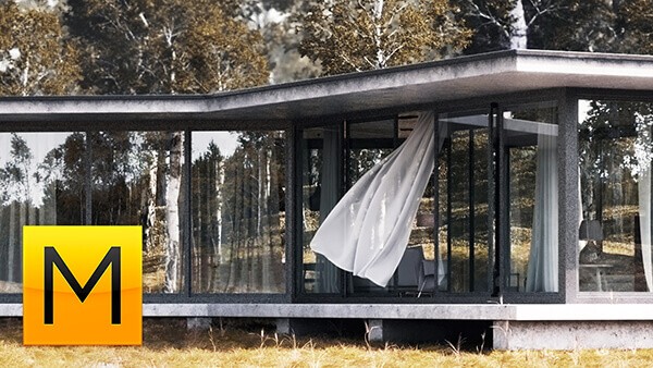 017_Animated Curtain Blowing in the Wind 3ds Max & Marvelous Designer Tutorial