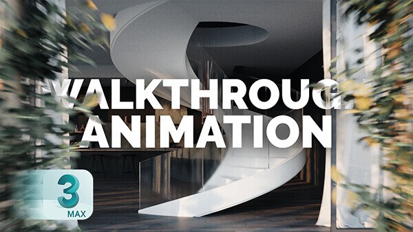 035_Walkthrough Animation in 3ds Max Camera Walkthrough Tutorial