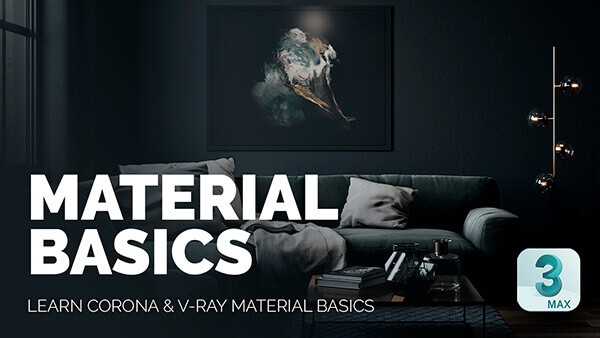 055_Basics of Corona & V-Ray Materials 3ds max Tutorial