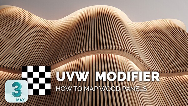 063_Wood Panels Mapping in 3ds Max Random UVW modifier