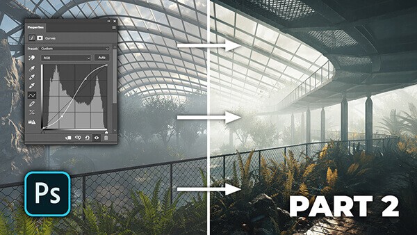 088_Exterior visualization – the post-production process in PS (Part 2)