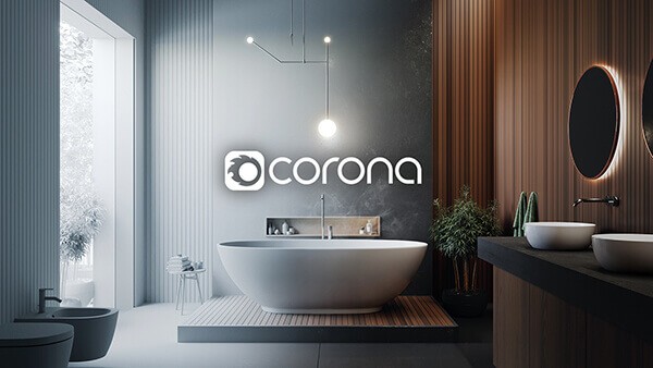 096_Complete Material Setup for Bathroom Scene 3ds Max & Corona Render