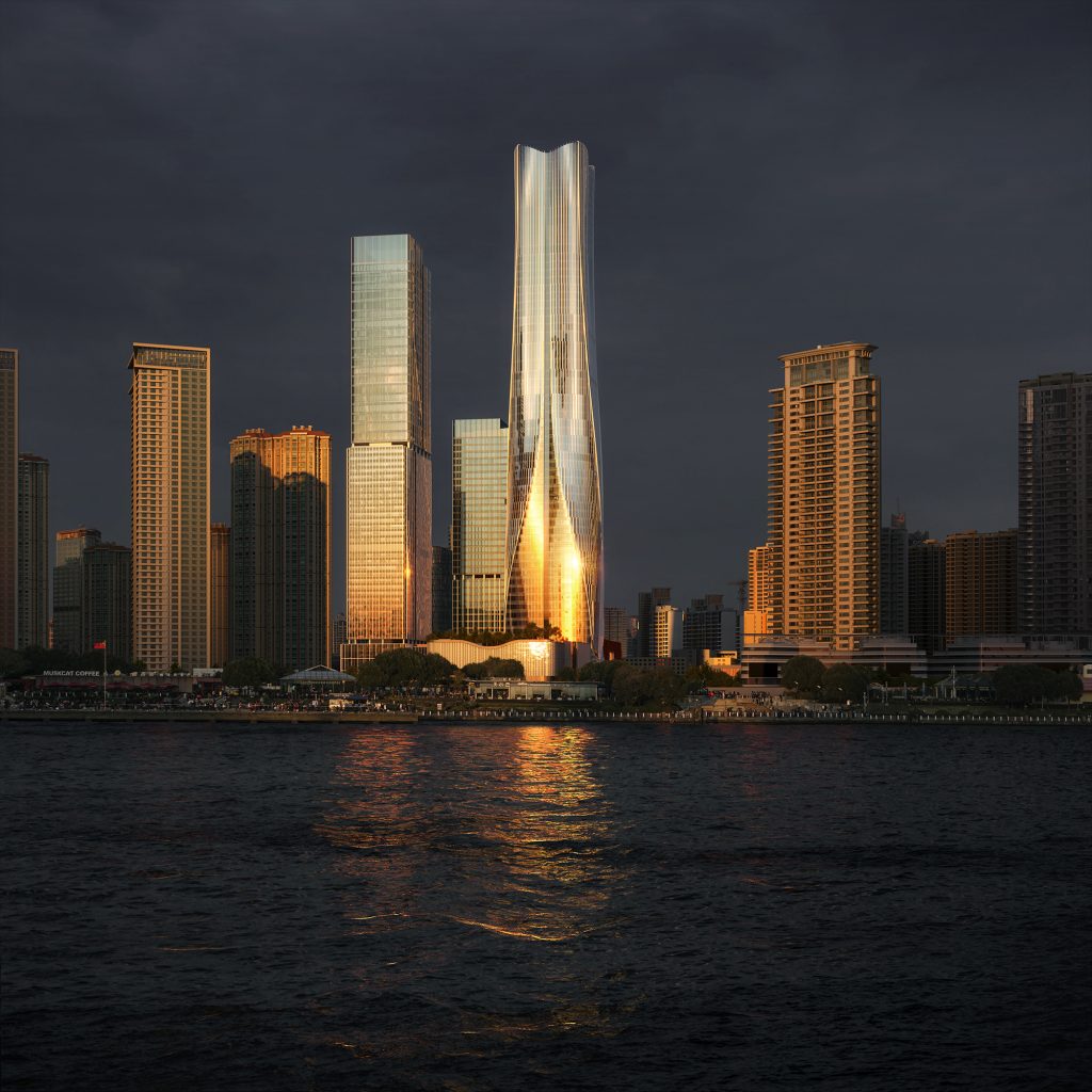 Wuhan World Trade Center-Skyline